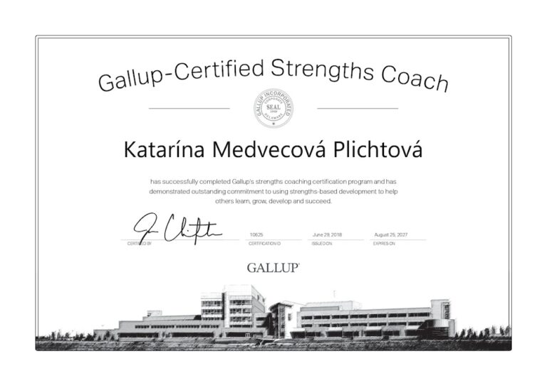 Gallup Certifikát